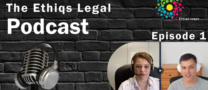 Ethiqs legal podcast header